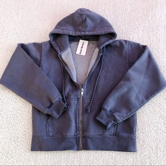 Brandy Melville Jackets & Blazers - Brandy Melville Faded Blue Christy Hoodie